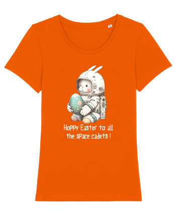 Space Easter - Hoppy Easter to all the space cadets Bright Orange