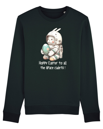 Space Easter - Hoppy Easter to all the space cadets Black