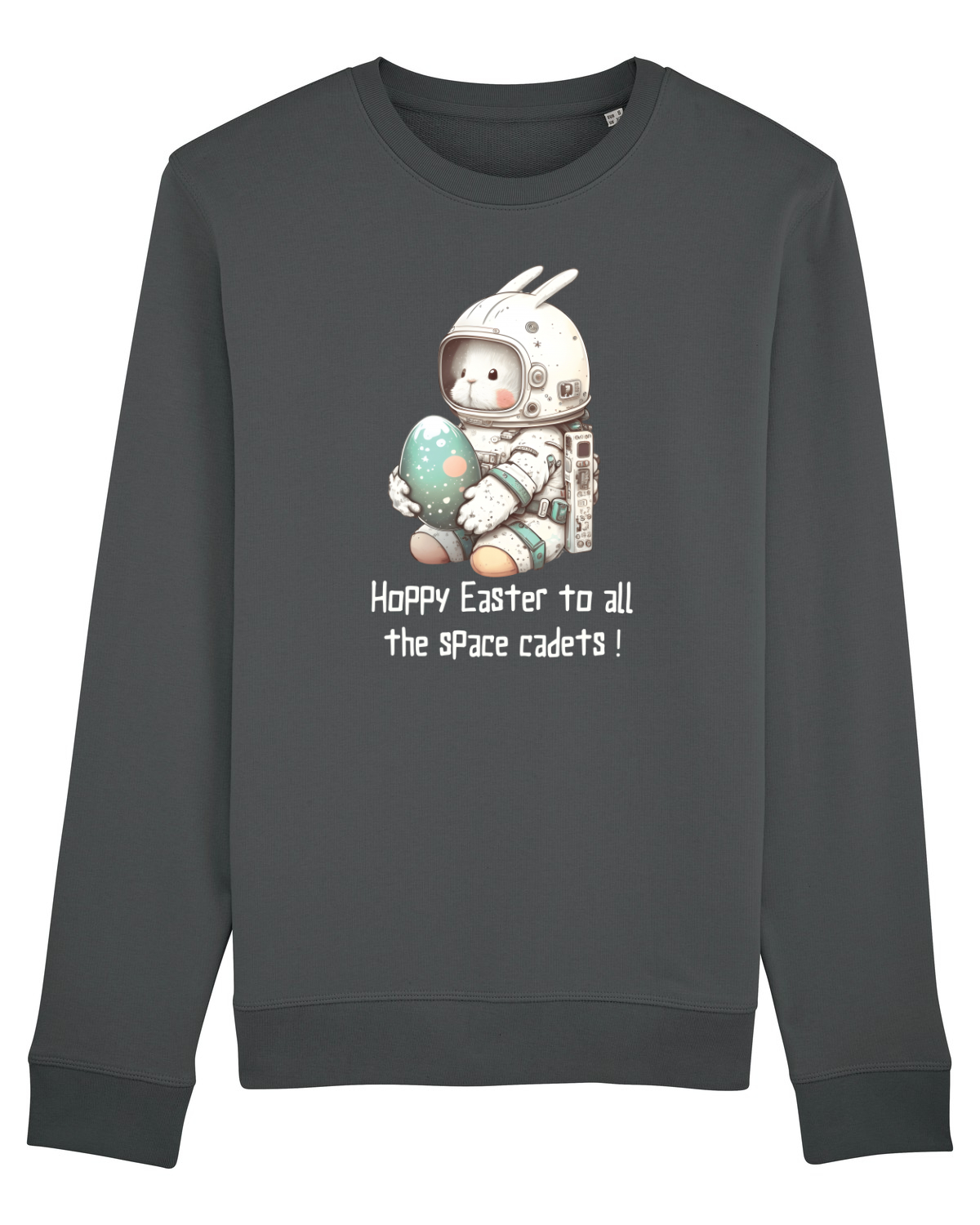 Bluză mânecă lungă Unisex Rise Anthracite