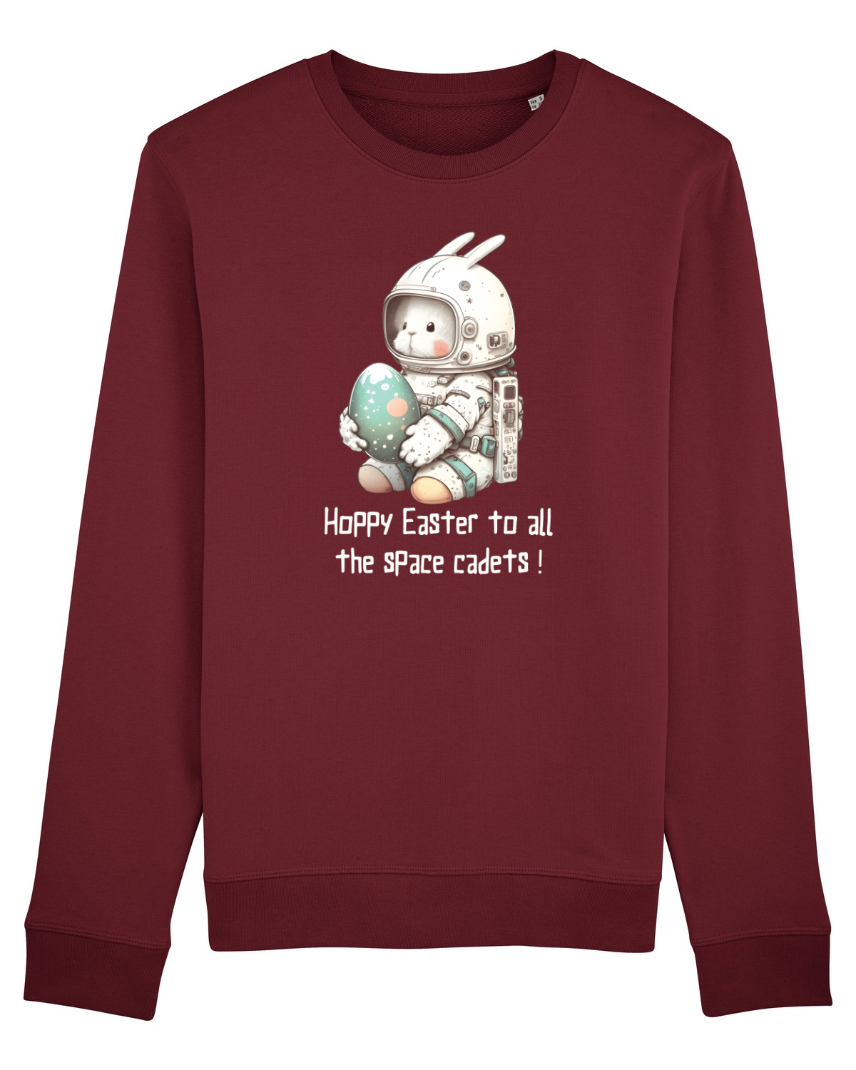 Bluză mânecă lungă Unisex Rise Burgundy