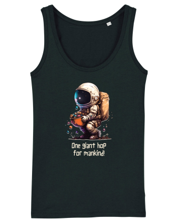 Space Easter - One giant hop for mankind Black