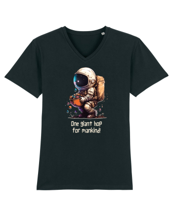 Space Easter - One giant hop for mankind Black