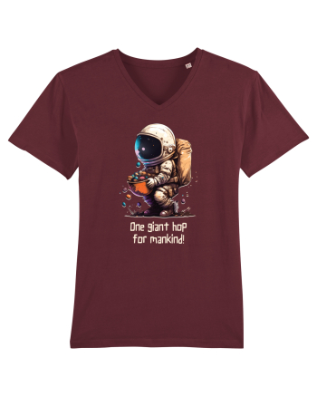 Space Easter - One giant hop for mankind Burgundy