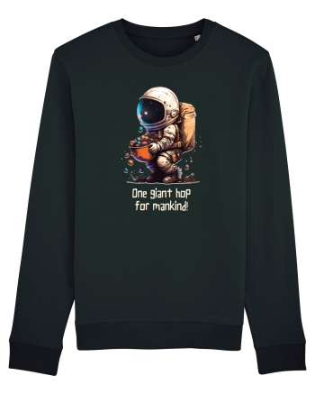 Space Easter - One giant hop for mankind Black