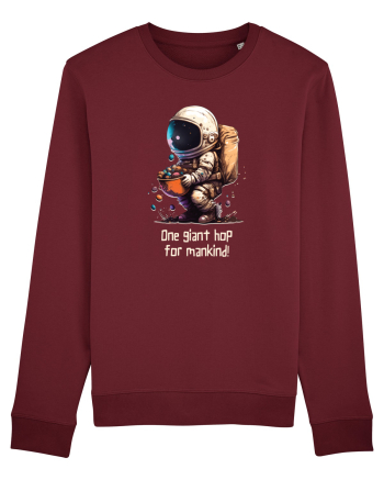 Space Easter - One giant hop for mankind Burgundy