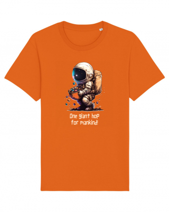 Space Easter - One giant hop for mankind Bright Orange