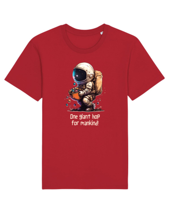 Space Easter - One giant hop for mankind Red