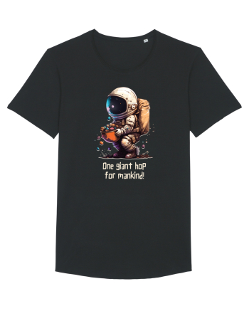 Space Easter - One giant hop for mankind Black