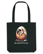 Space Easter - One small step for man Sacoșă textilă