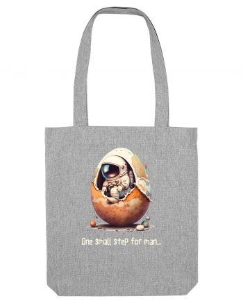 Space Easter - One small step for man Heather Grey