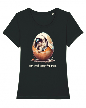 Space Easter - One small step for man Black