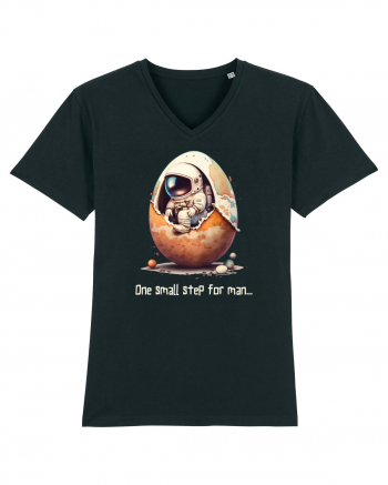 Space Easter - One small step for man Black