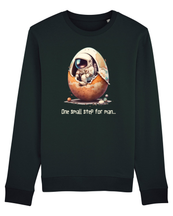 Space Easter - One small step for man Black