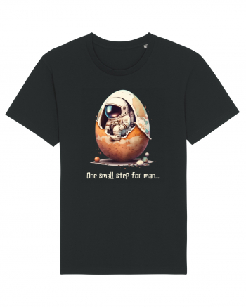 Space Easter - One small step for man Tricou mânecă scurtă Unisex Rocker