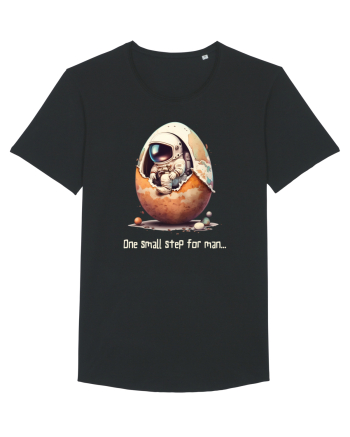 Space Easter - One small step for man Black