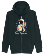 Space Easter - Space eggsplorer Hanorac cu fermoar Unisex Connector