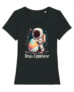 Space Easter - Space eggsplorer Tricou mânecă scurtă guler larg fitted Damă Expresser