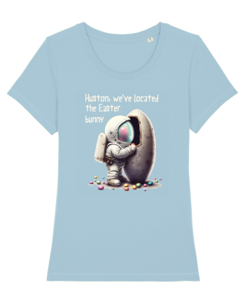 Space Easter - We have located the Easter bunny Sky Blue