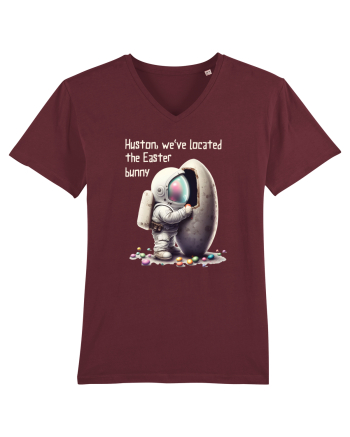 Space Easter - We have located the Easter bunny Burgundy