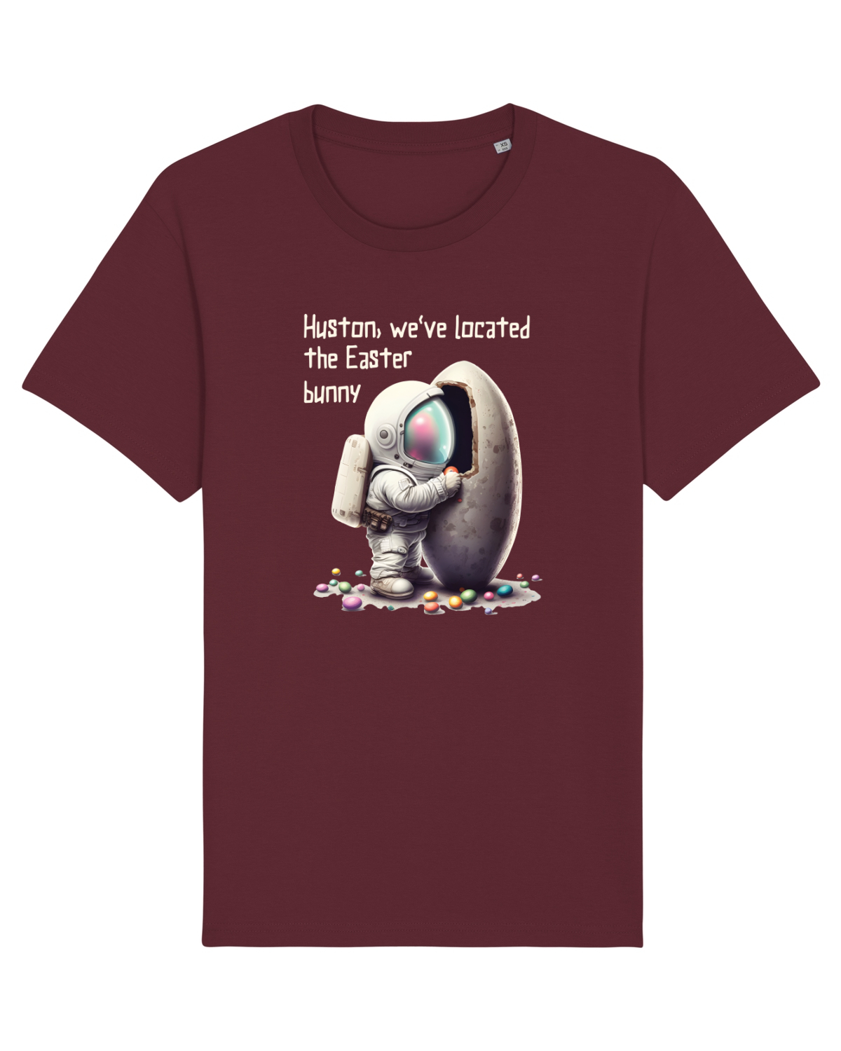 Tricou mânecă scurtă Unisex Rocker Burgundy