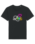 Dragoste romantică Tricou mânecă scurtă Unisex Rocker