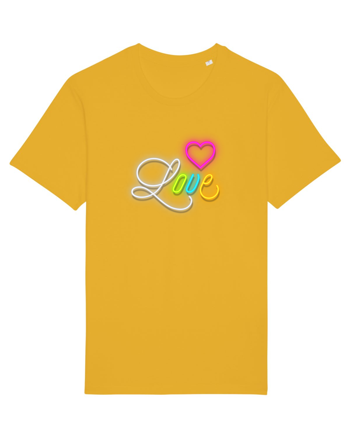 Tricou mânecă scurtă Unisex Rocker Spectra Yellow