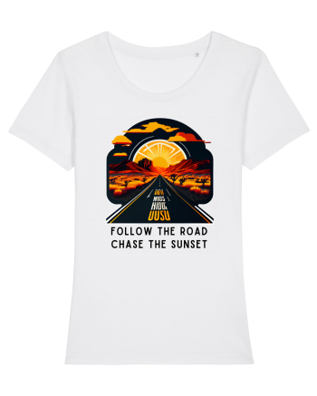 FOLLOW THE ROAD - V1 White