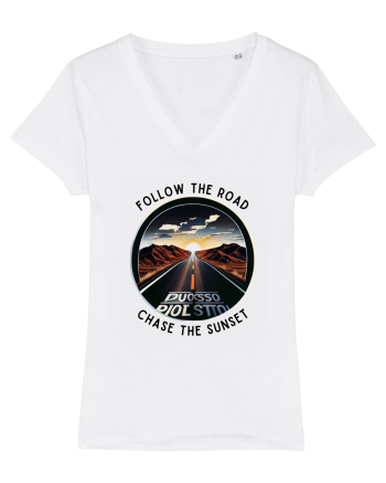FOLLOW THE ROAD - V2 White