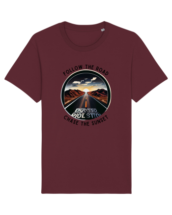 FOLLOW THE ROAD - V2 Burgundy