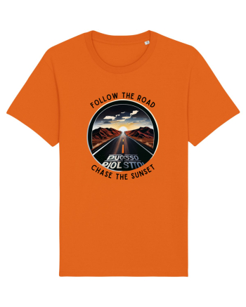 FOLLOW THE ROAD - V2 Bright Orange