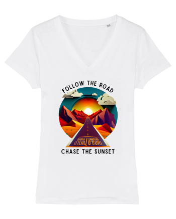 FOLLOW THE ROAD - V3 White