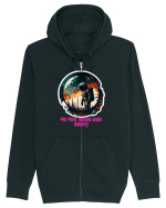 TO THE MOON AND BACK! Hanorac cu fermoar Unisex Connector