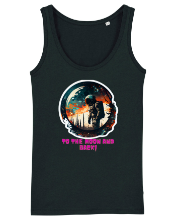 TO THE MOON AND BACK! Black