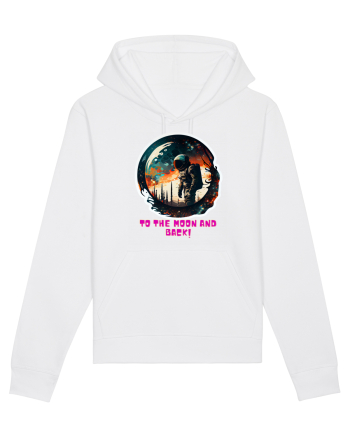 TO THE MOON AND BACK! White