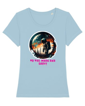 TO THE MOON AND BACK! Sky Blue