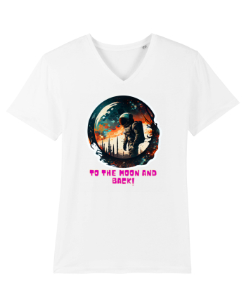 TO THE MOON AND BACK! White