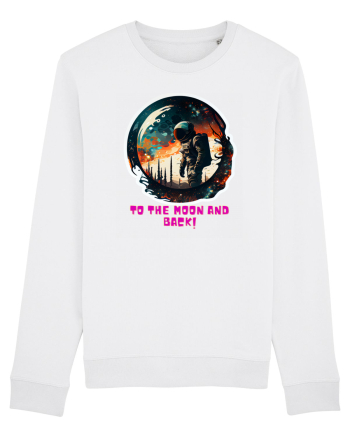 TO THE MOON AND BACK! White