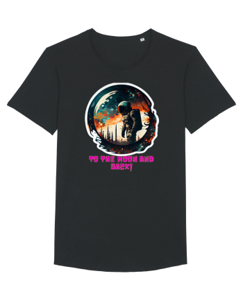 TO THE MOON AND BACK! Black