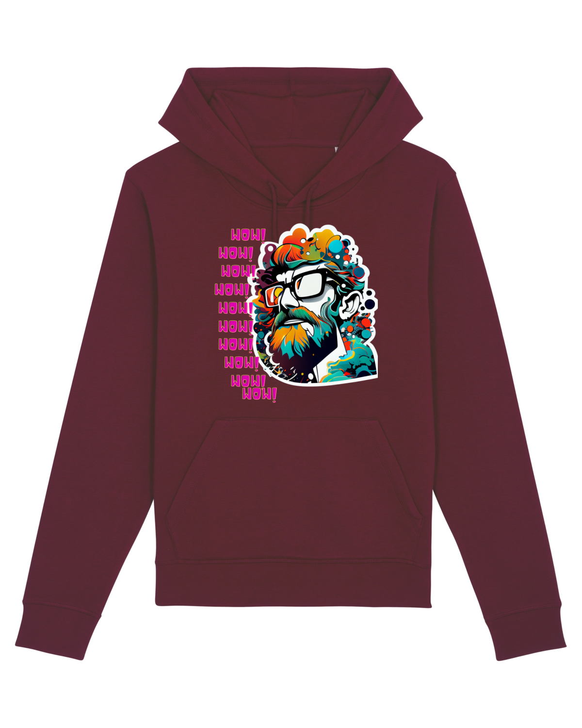 Hanorac Unisex Drummer Burgundy