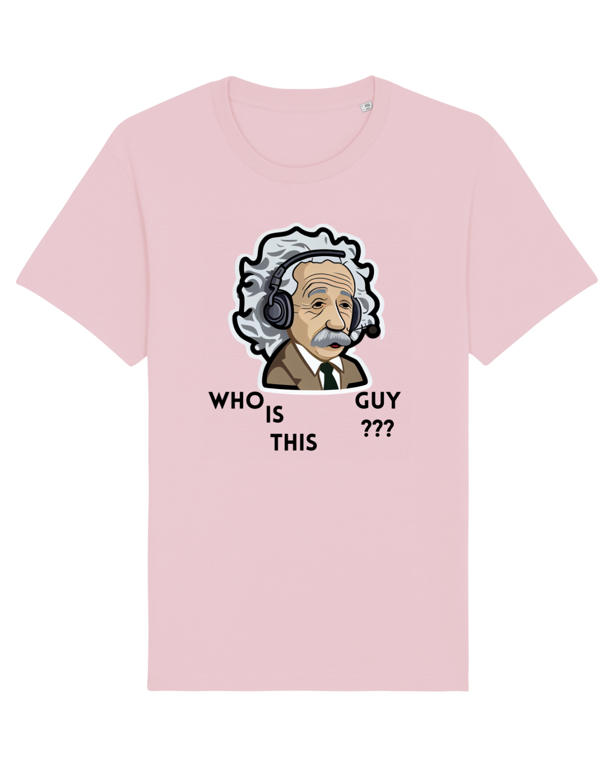 Tricou mânecă scurtă Unisex Rocker Cotton Pink
