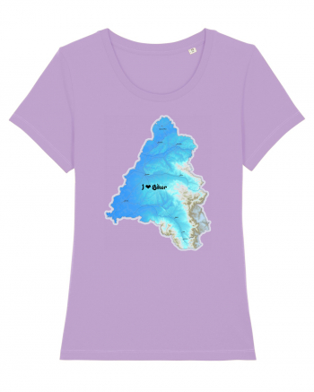 Bihor County Map Lavender Dawn