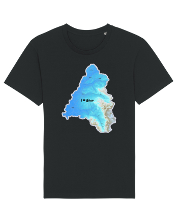 Bihor County Map Black