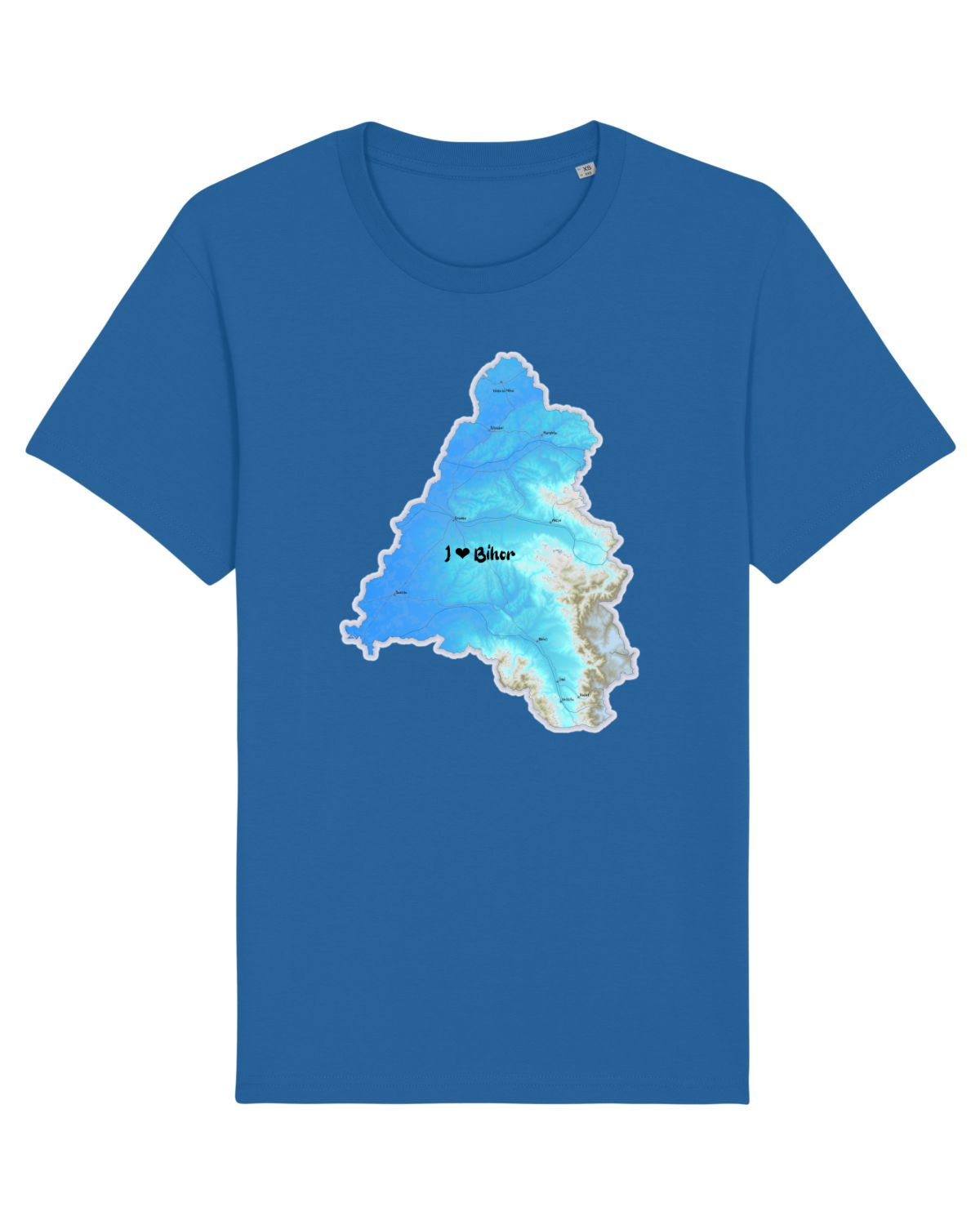 Tricou mânecă scurtă Unisex Rocker Royal Blue