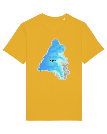 Bihor County Map Spectra Yellow