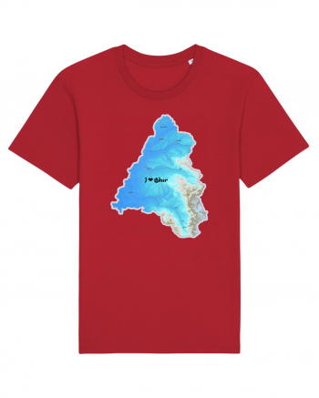 Bihor County Map Red