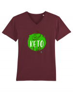 Keto life Tricou mânecă scurtă guler V Bărbat Presenter