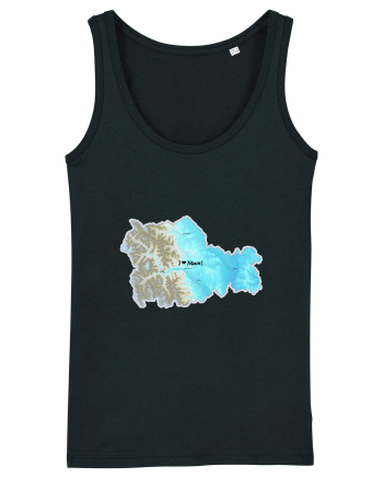 Neamț County Map Black