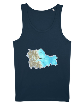 Neamț County Map Navy