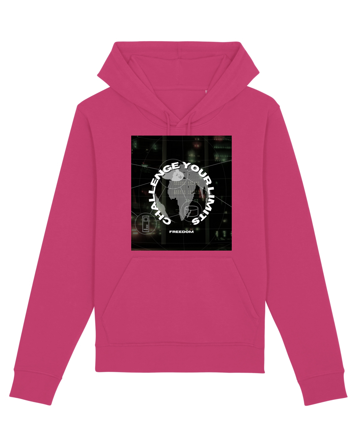 Hanorac Unisex Drummer Raspberry