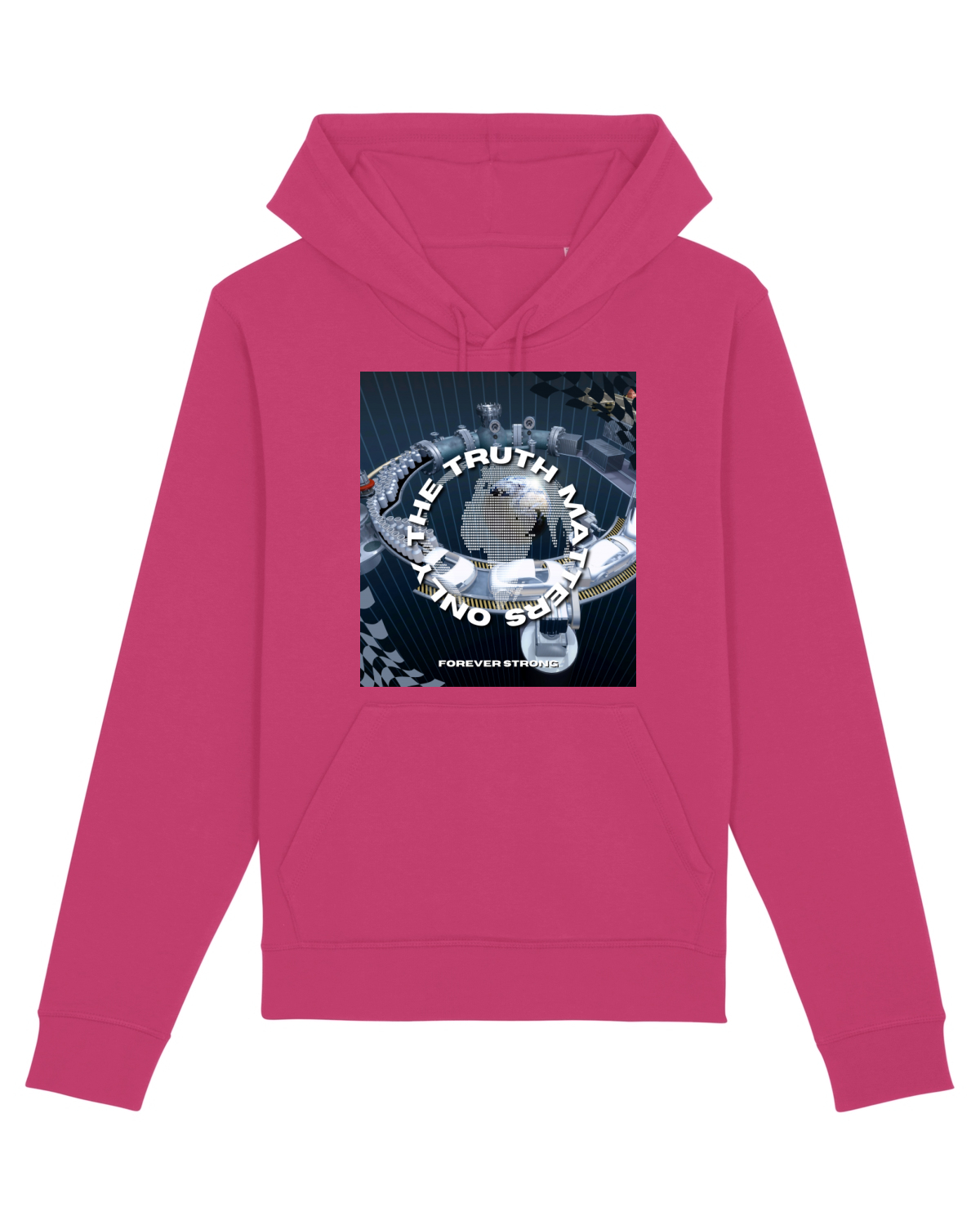 Hanorac Unisex Drummer Raspberry